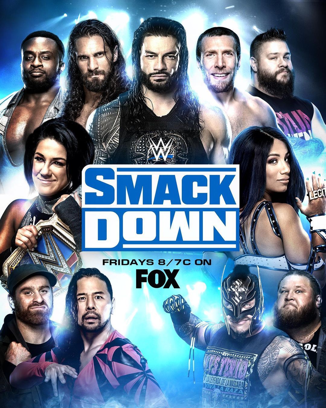 WWE Friday Night SmackDown (19 April 2024) English 720p | 480p HDRip Download
