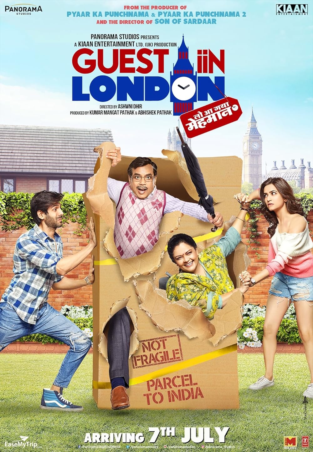 Guest iin London (2017) 1080p HDRip Full Hindi Movie ESubs [2.1GB]