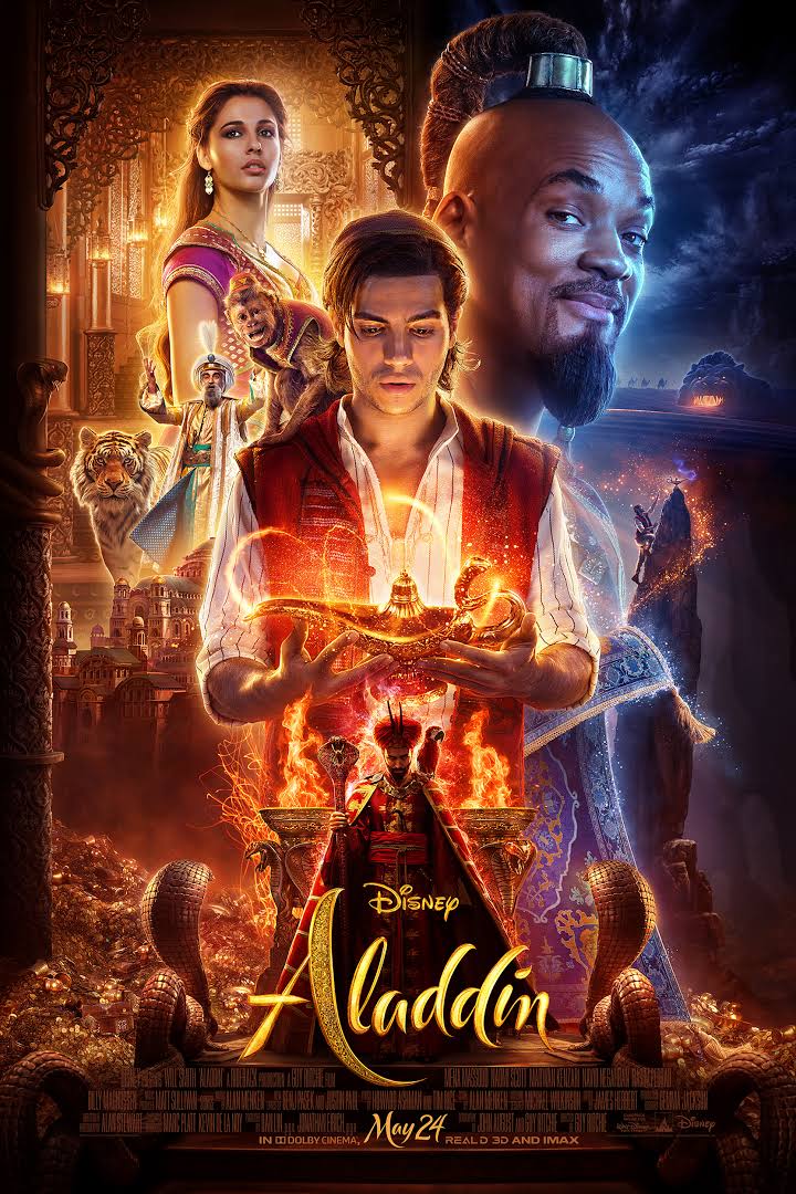 Aladdin 2019 Hindi ORG Dual Audio 450MB BluRay 480p