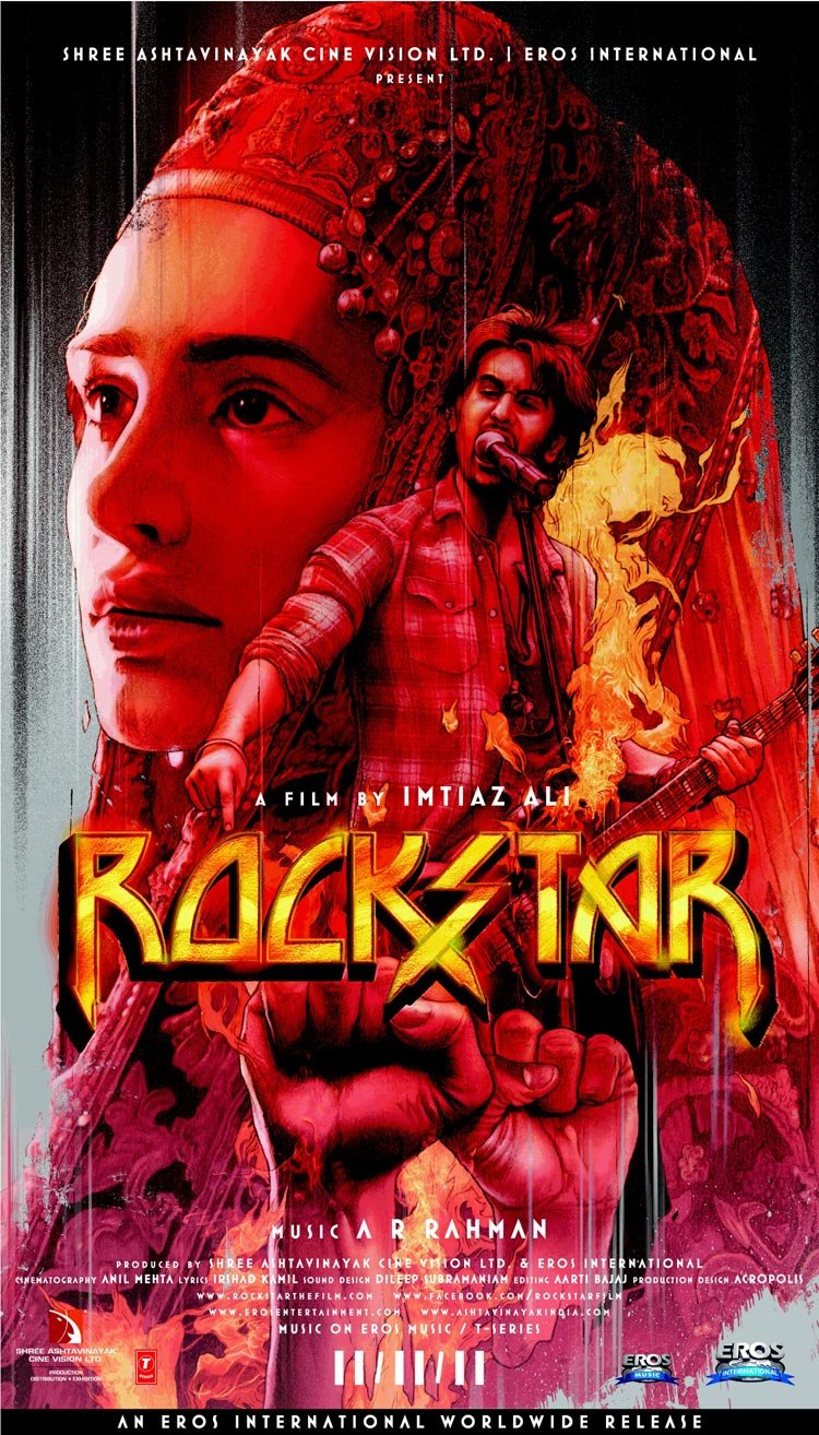 Rockstar 2011 Hindi Movie 500MB BluRay ESubs Download