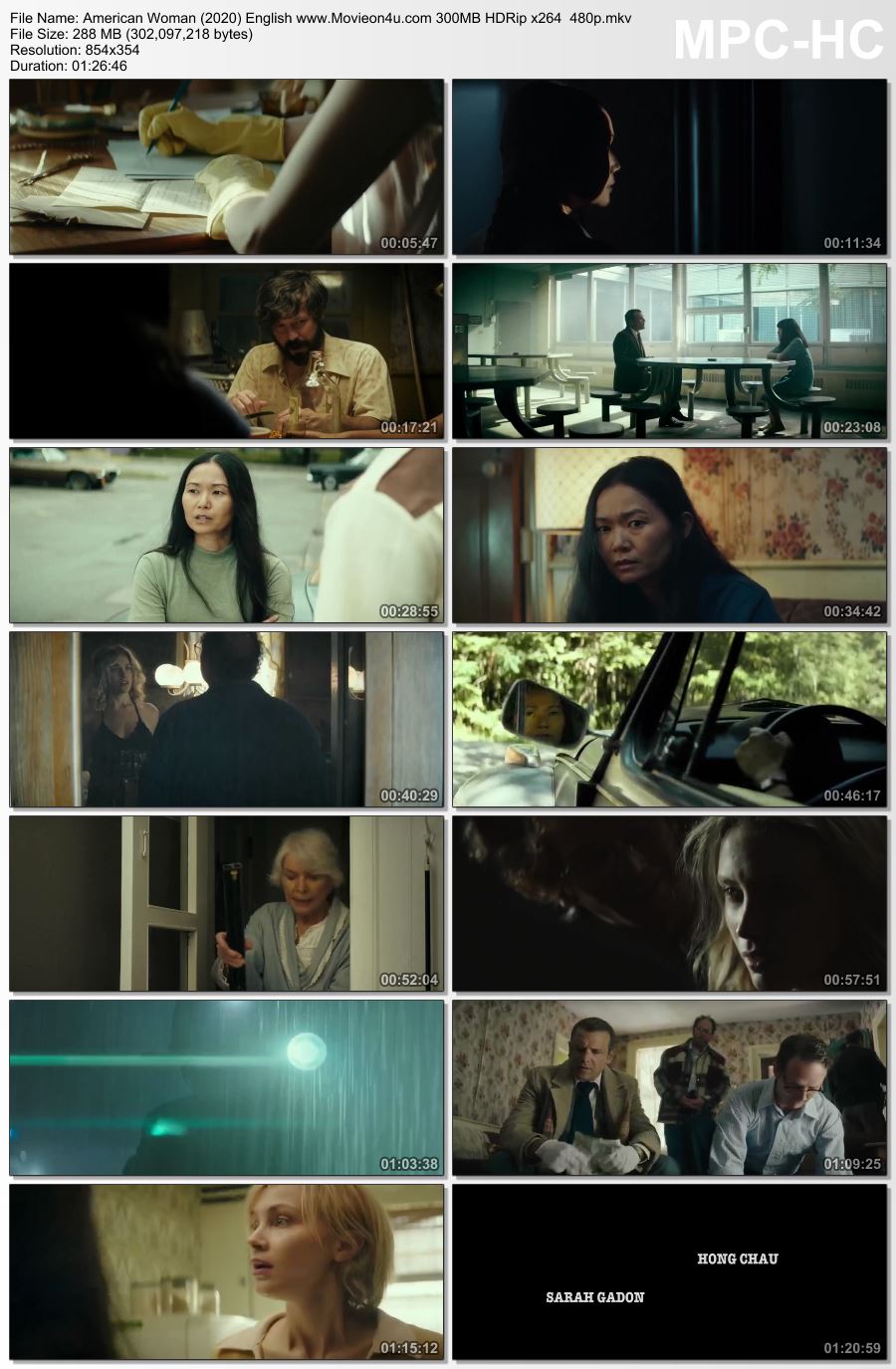 American Woman (2020) English 300MB HDRip x264 480p ...