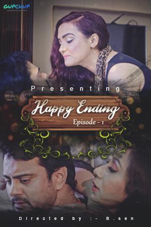 18+ Happy Ending 2020 Hindi S01E01 Gupchup Web Series 720p HDRip 180MB x264 AAC