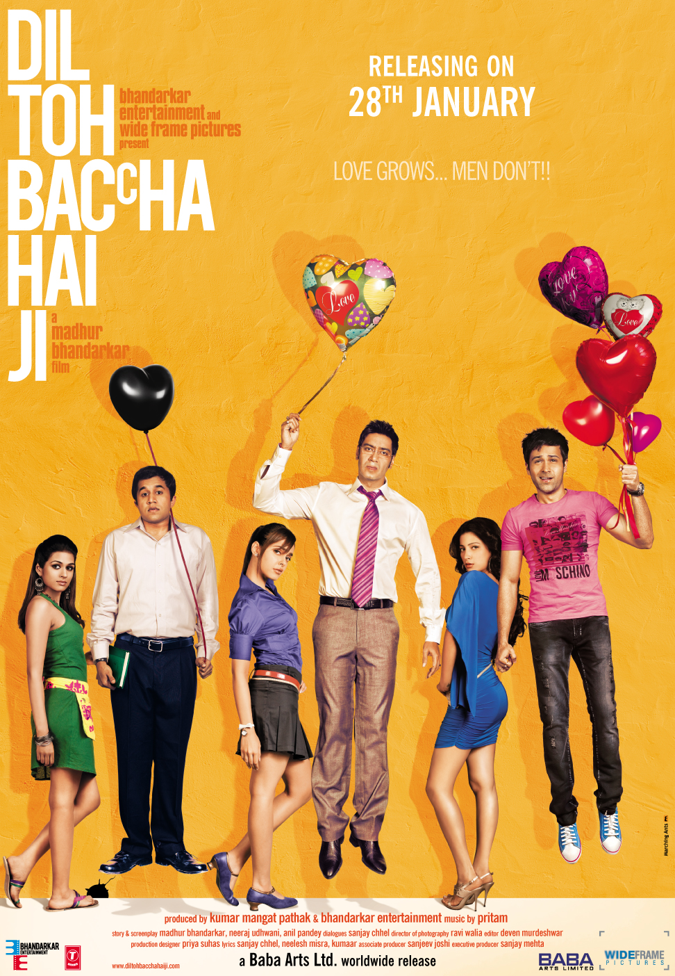 Dil Toh Baccha Hai Ji 2011 Hindi Movie 450MB BluRay Download