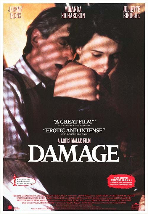 18+ Damage 1992 English 300MB BluRay 480p Download