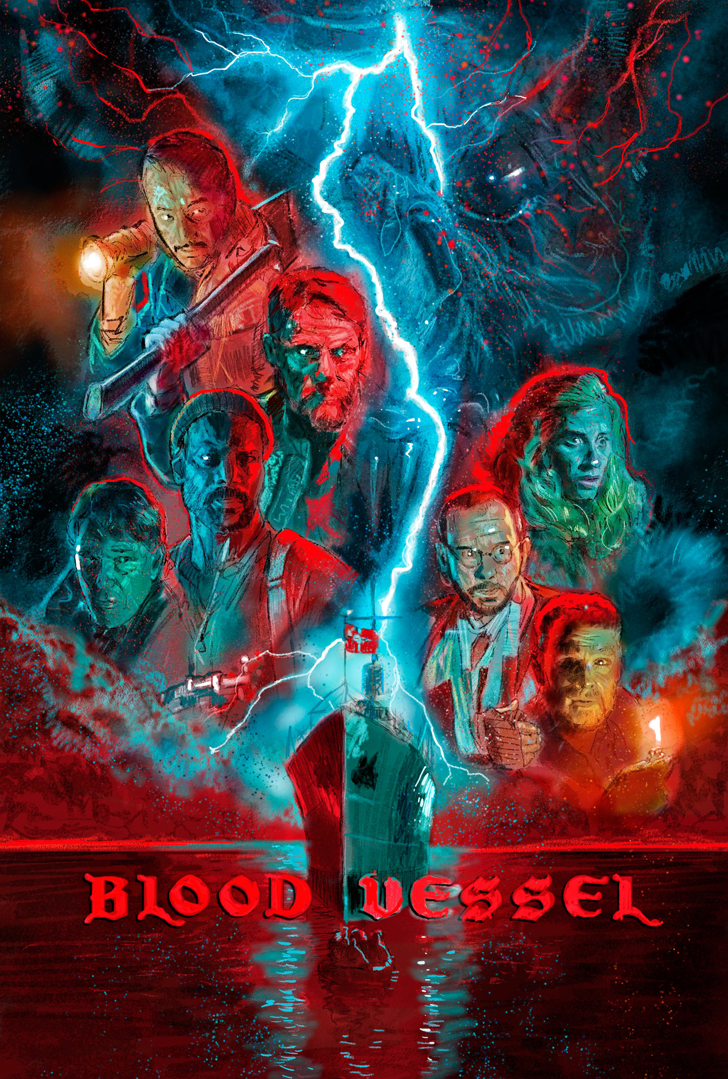 Blood Vessel 2020 English 296MB HDRip ESub Download