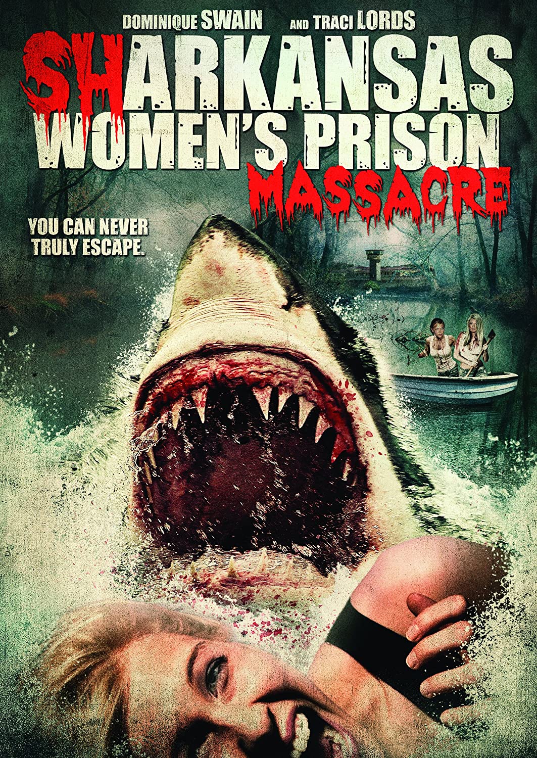 Sharkansas Women’s Prison Massacre 2015 Dual Audio Hindi 300MB UNRATED BluRay 480p ESubs Download