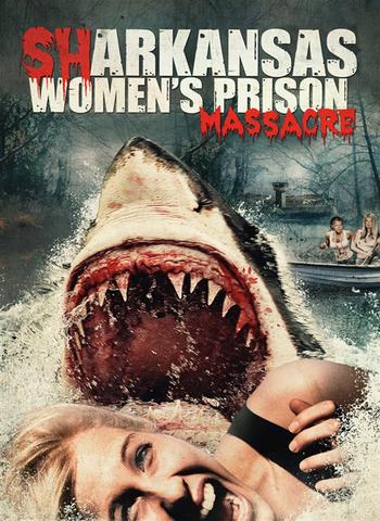 Sharkansas Women’s Prison Massacre  2015 Dual Audio Hindi 300MB BluRay 480p Download