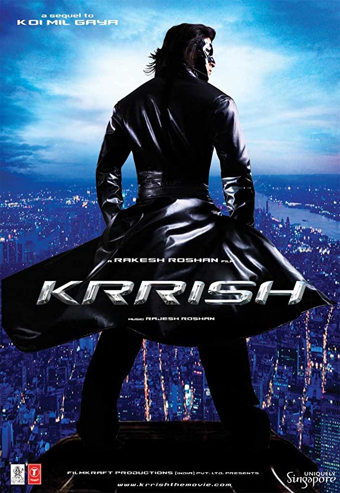 Krrish 2006 Hindi Movie 600MB BluRay ESub Download