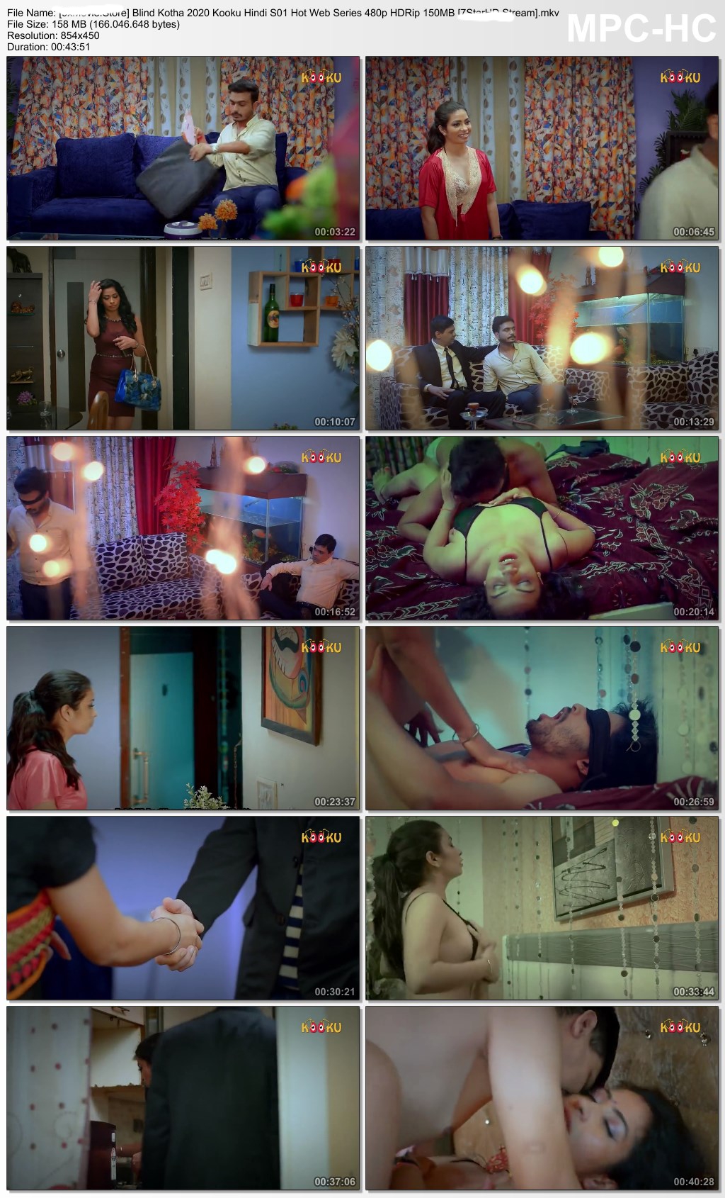 Blind Kotha 2020 Kooku Hindi S01 Hot Web Series 480p