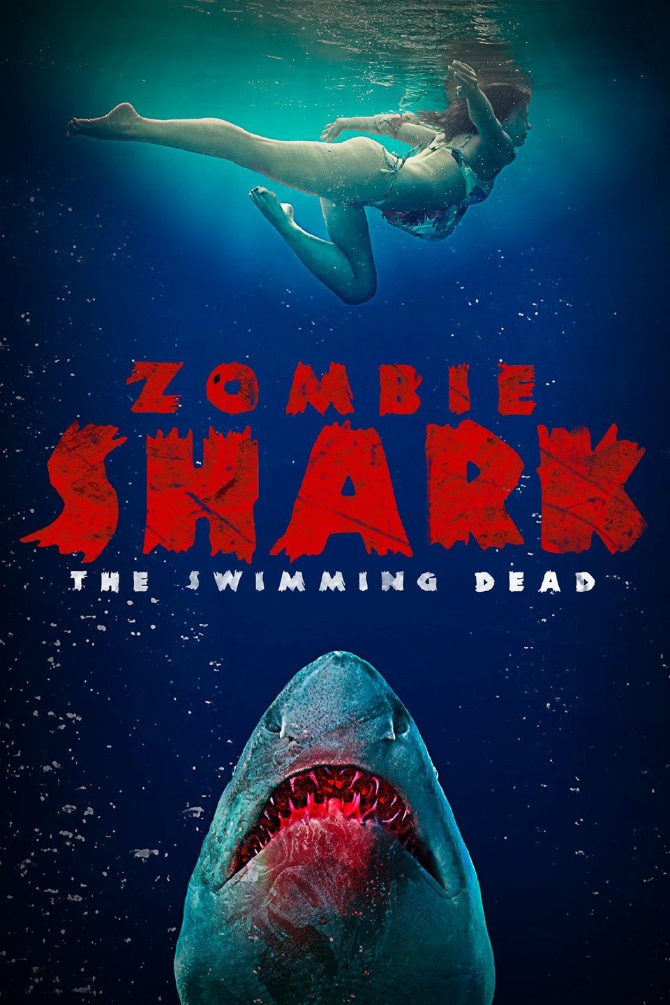 Zombie Shark 2015 Hindi Dual Audio 720p UNRATED BluRay ESub 800MB Download