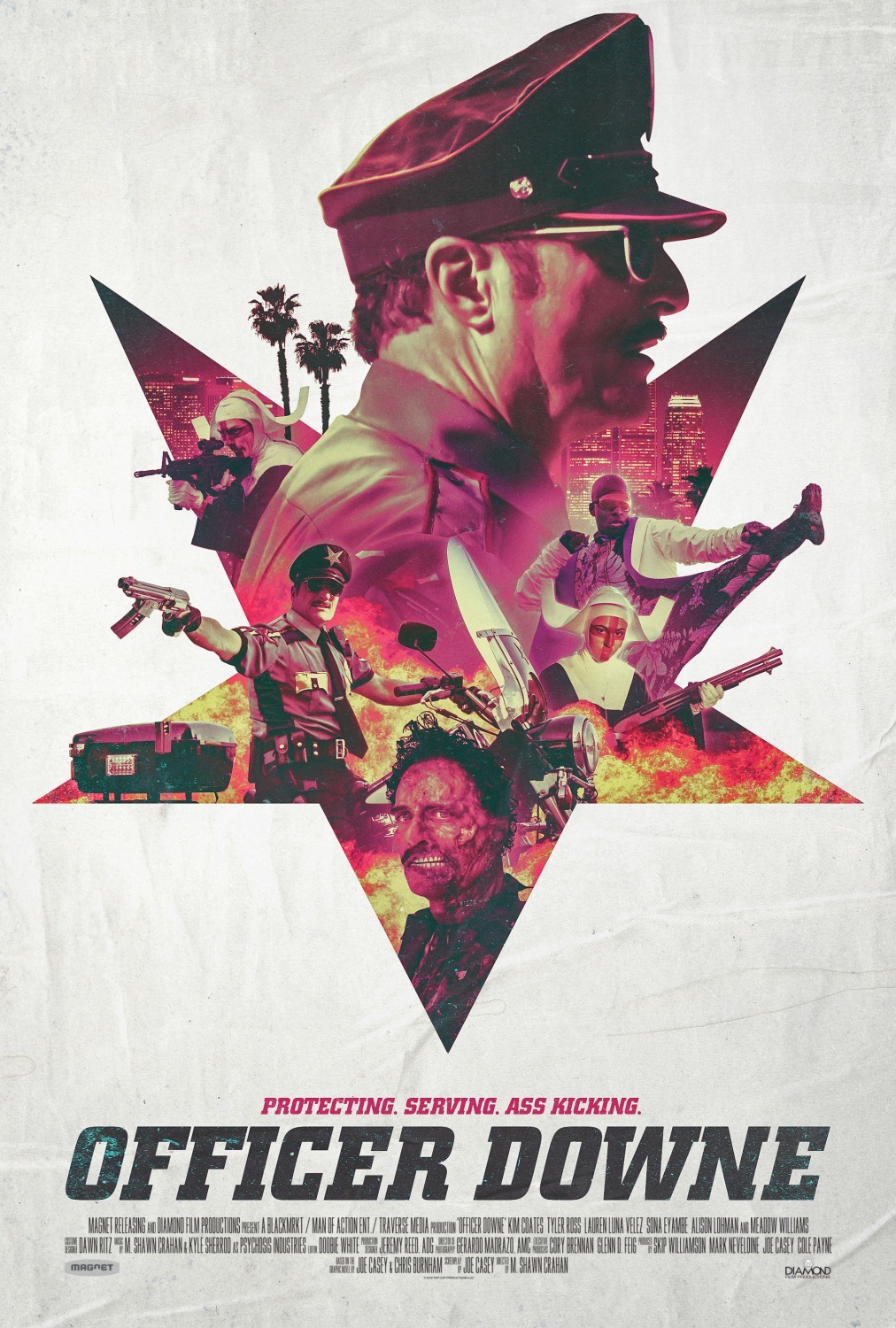 18+ Officer Downe 2016 English 300MB BluRay Download