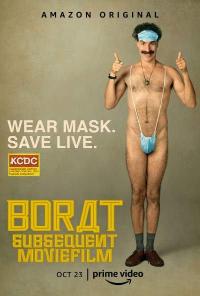 Borat Subsequent Moviefilm 2020 English 720p HDRip 800MB ESubs Download