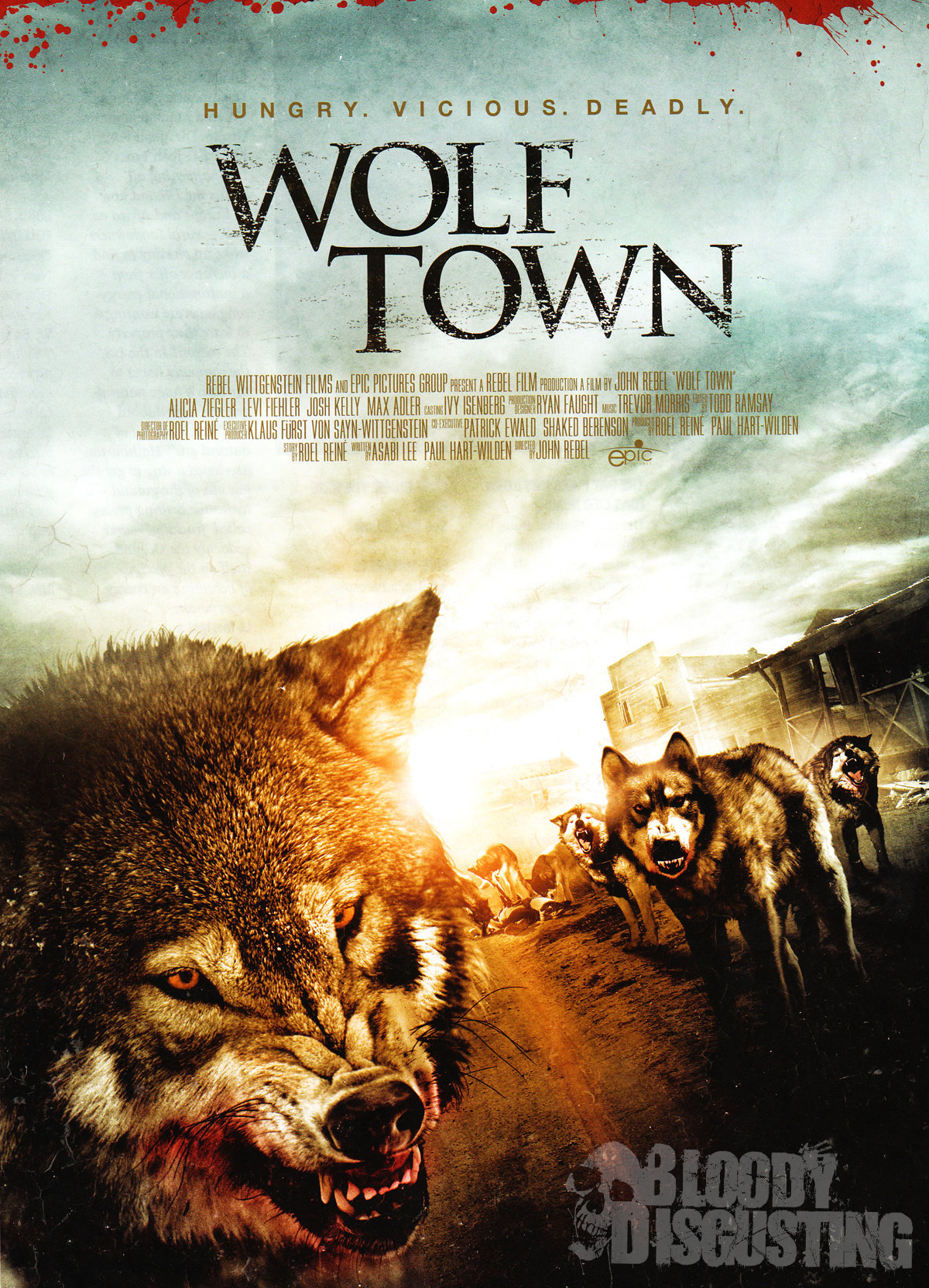 Wolf Town 2011 Hindi Dual Audio 300MB HDRip ESubs Download