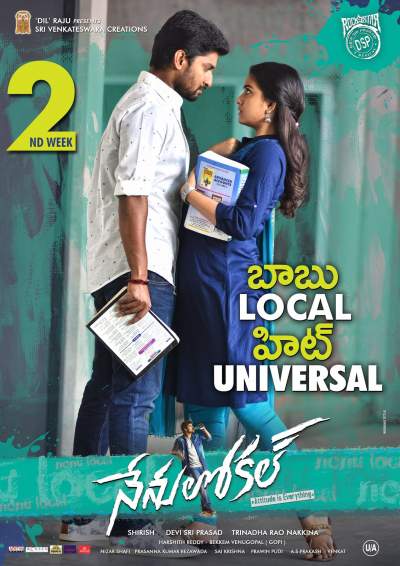 Nenu Local 2017 Hindi Dual Audio 450MB UNCUT HDRip Download