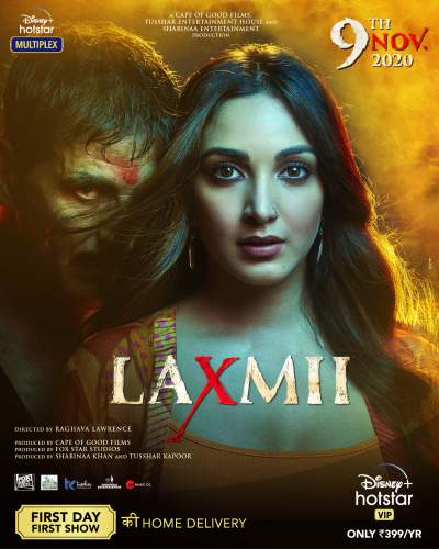 Laxmii 2020 Hindi Movie 400MB HDRip ESubs Download