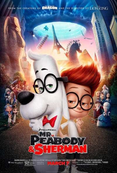 Mr. Peabody & Sherman 2014 Hindi Dual Audio 350MB BluRay Download