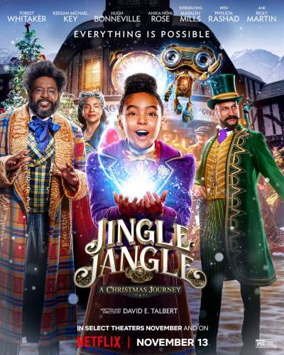 Jingle Jangle: A Christmas Journey 2020 Hindi ORG Dual Audio 720p NF HDRip 900MB Download