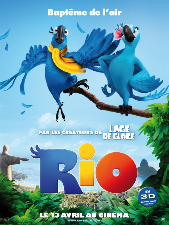 Rio 2011 Hindi Dual Audio 350MB BluRay Download