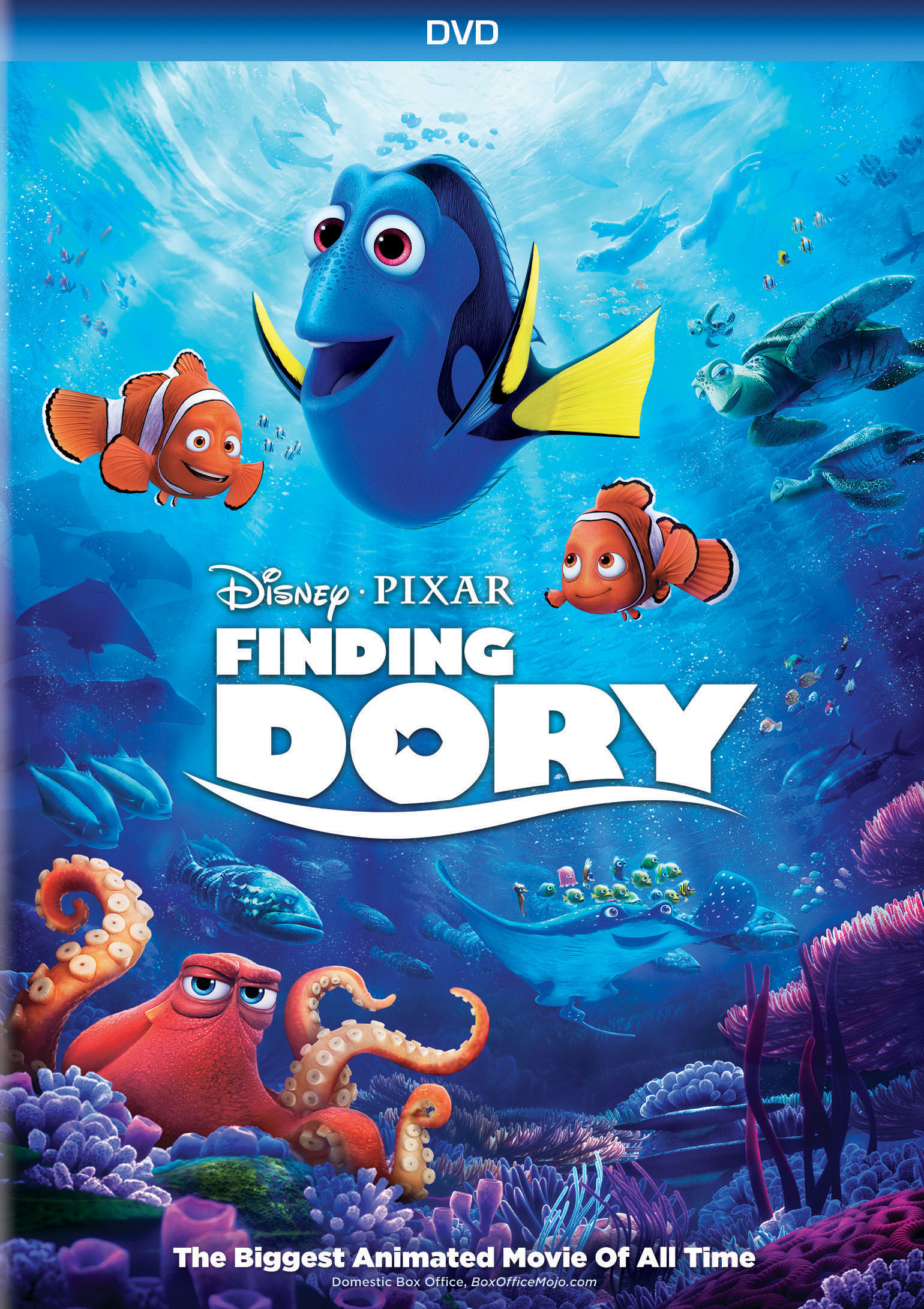 Finding Dory 2016 Hindi Dual Audio 385MB BluRay ESubs Download