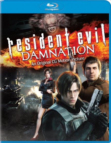 Resident Evil Damnation 2012 Hindi Dual Audio 350MB BluRay Download