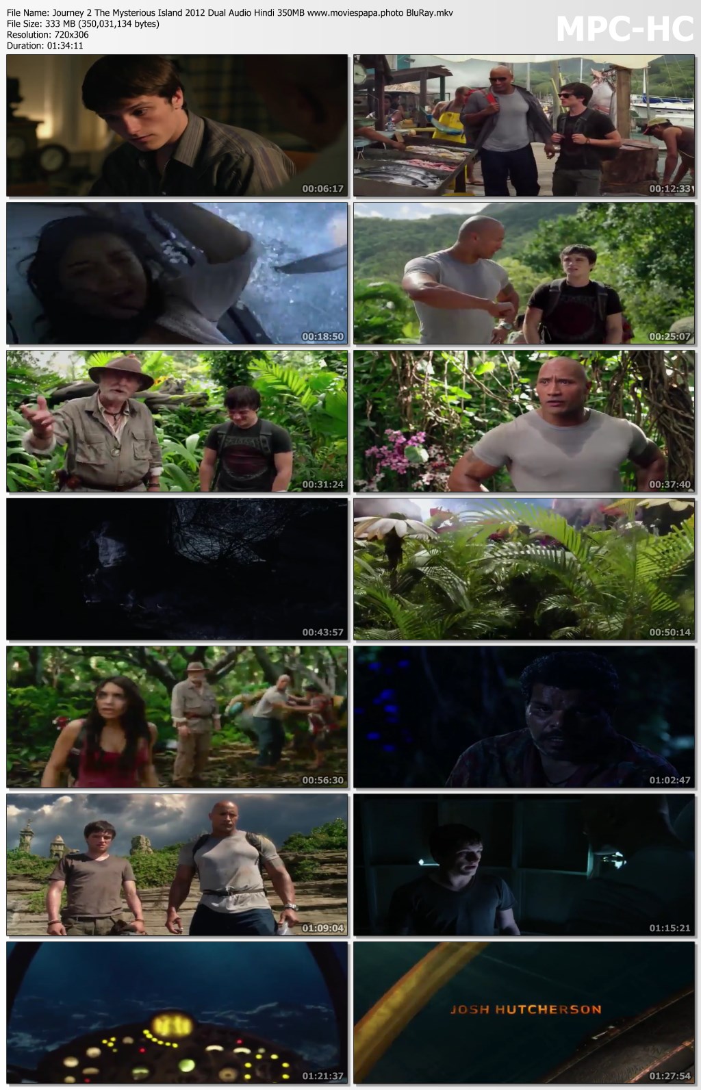 journey 2 the mysterious island 480p hindi download