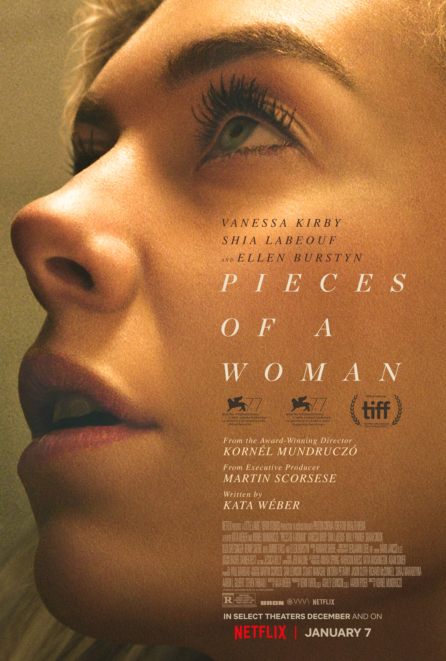 Pieces of a Woman 2021 English 720p NF HDRip ESubs 800MB | 440MB Download