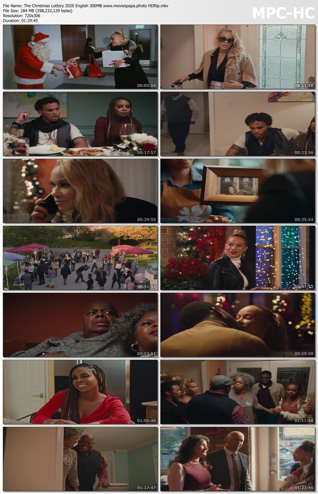 The Christmas Lottery 2020 English 280MB HDRip Download | 9xSeries