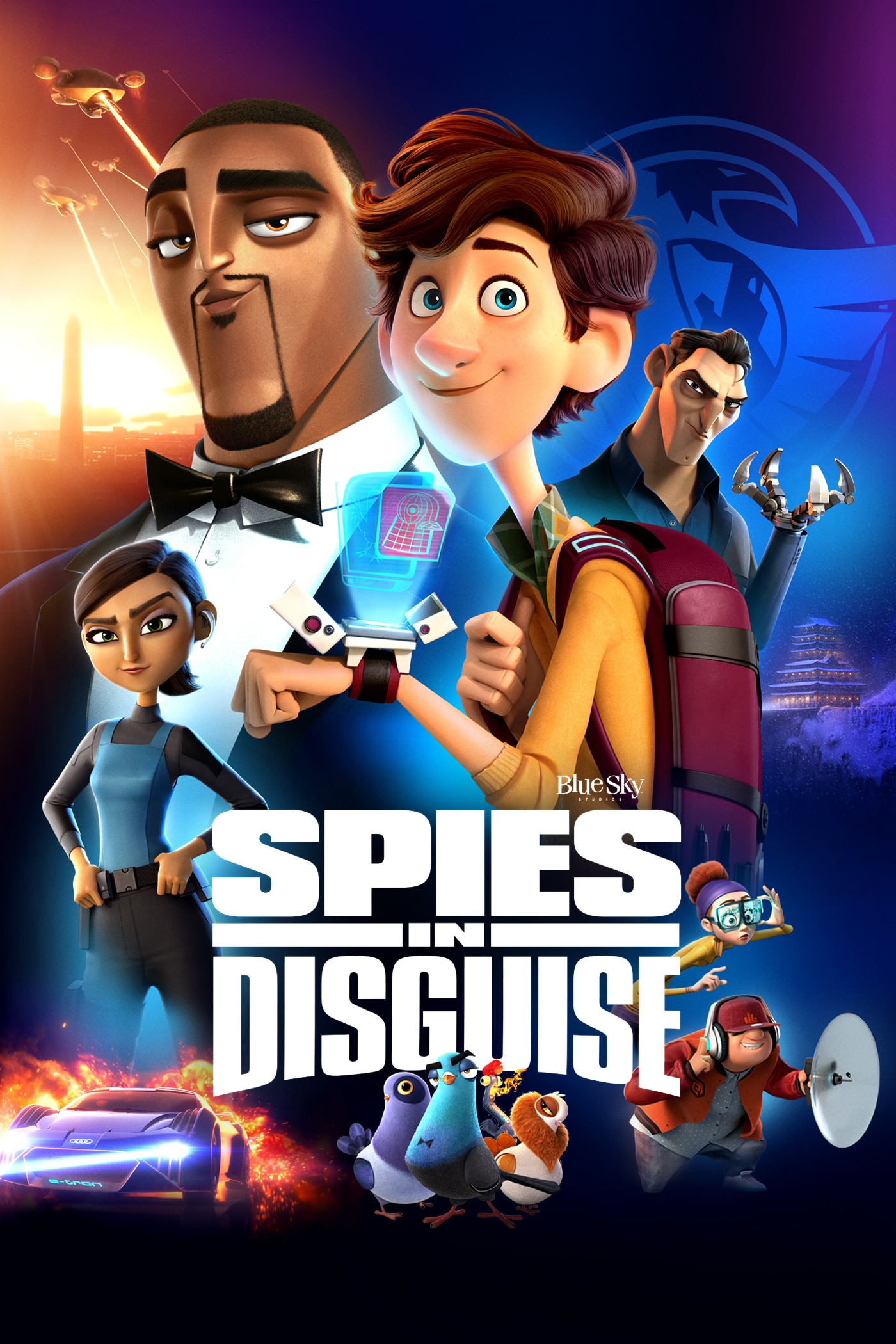 Spies in Disguise 2019 Hindi Dual Audio 720p HDRip 700MB Download