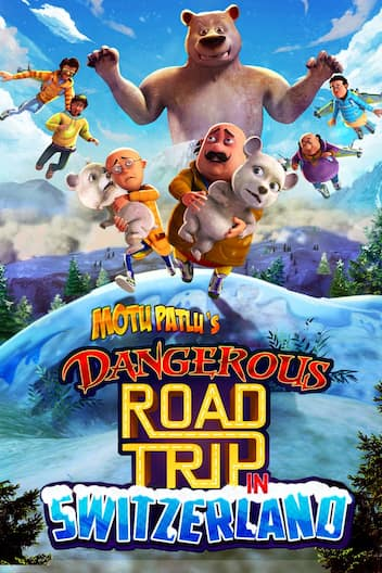 Motu Patlus Dangerous Road Trip in Switzerland 2021 Hindi 720p HDRip 270MB Download