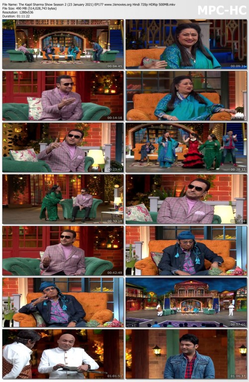 The Kapil Sharma Show Season 2 (23 January 2021) EP177 www.1kmovies.org Hindi 720p HDRip 500MB.mkv t