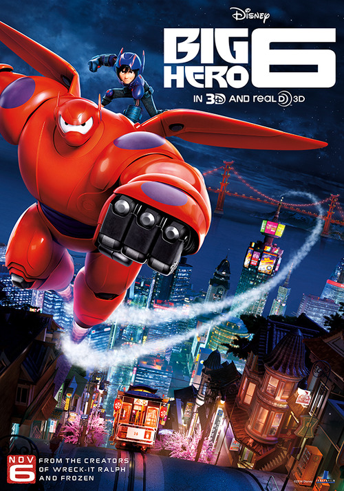 Big Hero 6 2014 Hindi Dual Audio 380MB BluRay ESub Download