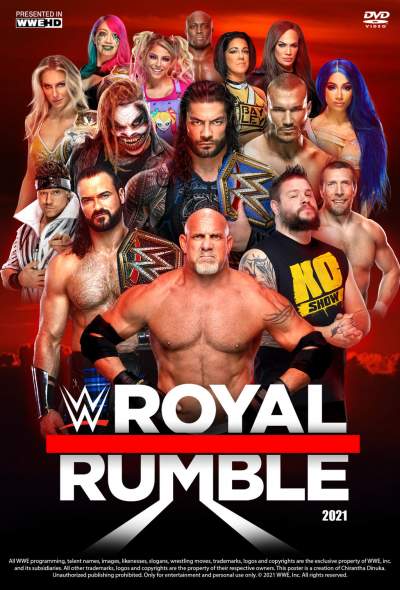 WWE Royal Rumble 2021 English HDRip 700MB Download