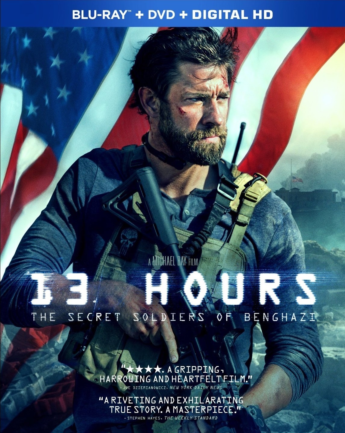 13 Hours: The Secret Soldiers of Benghazi 2016 Hindi Dual Audio 510MB BluRay ESubs Download