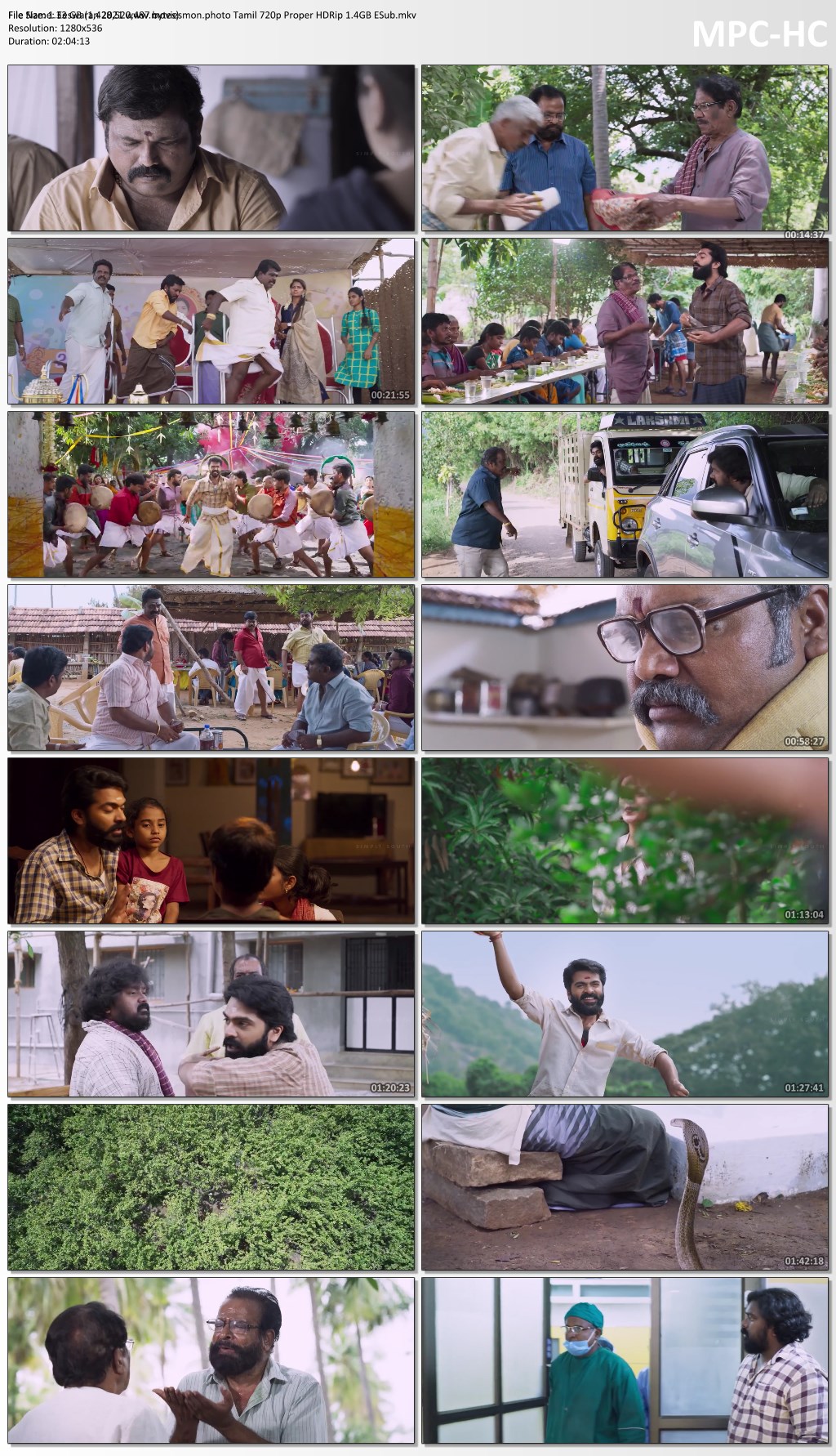 Eeswaran 2021 Tamil Full Movie 720p Proper HDRip 1.3GB ...