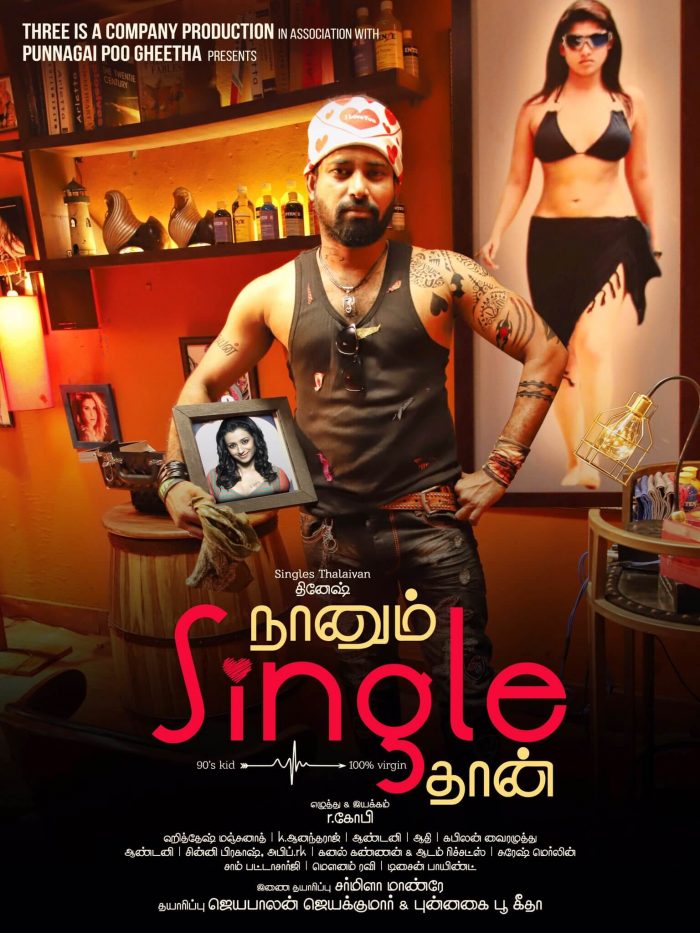 Naanum Single Thaan 2021 Tamil 720p PreDVDRip 1.2GB Download
