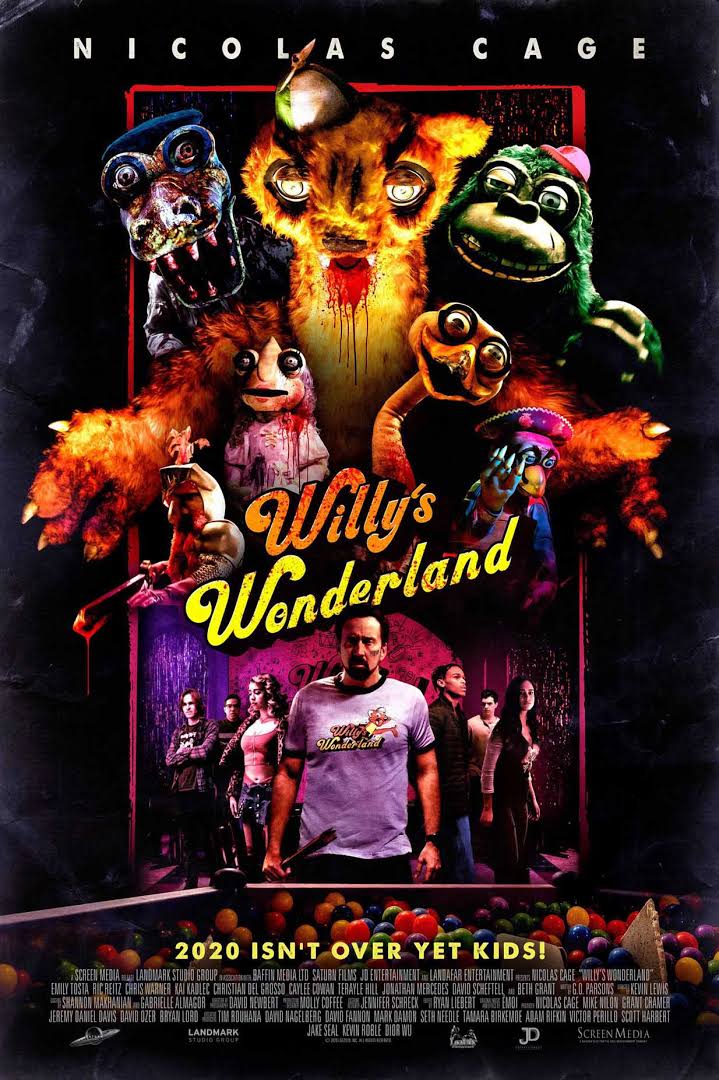 Willys Wonderland 2021 English 720p HDRip 800MB | 300MB Download