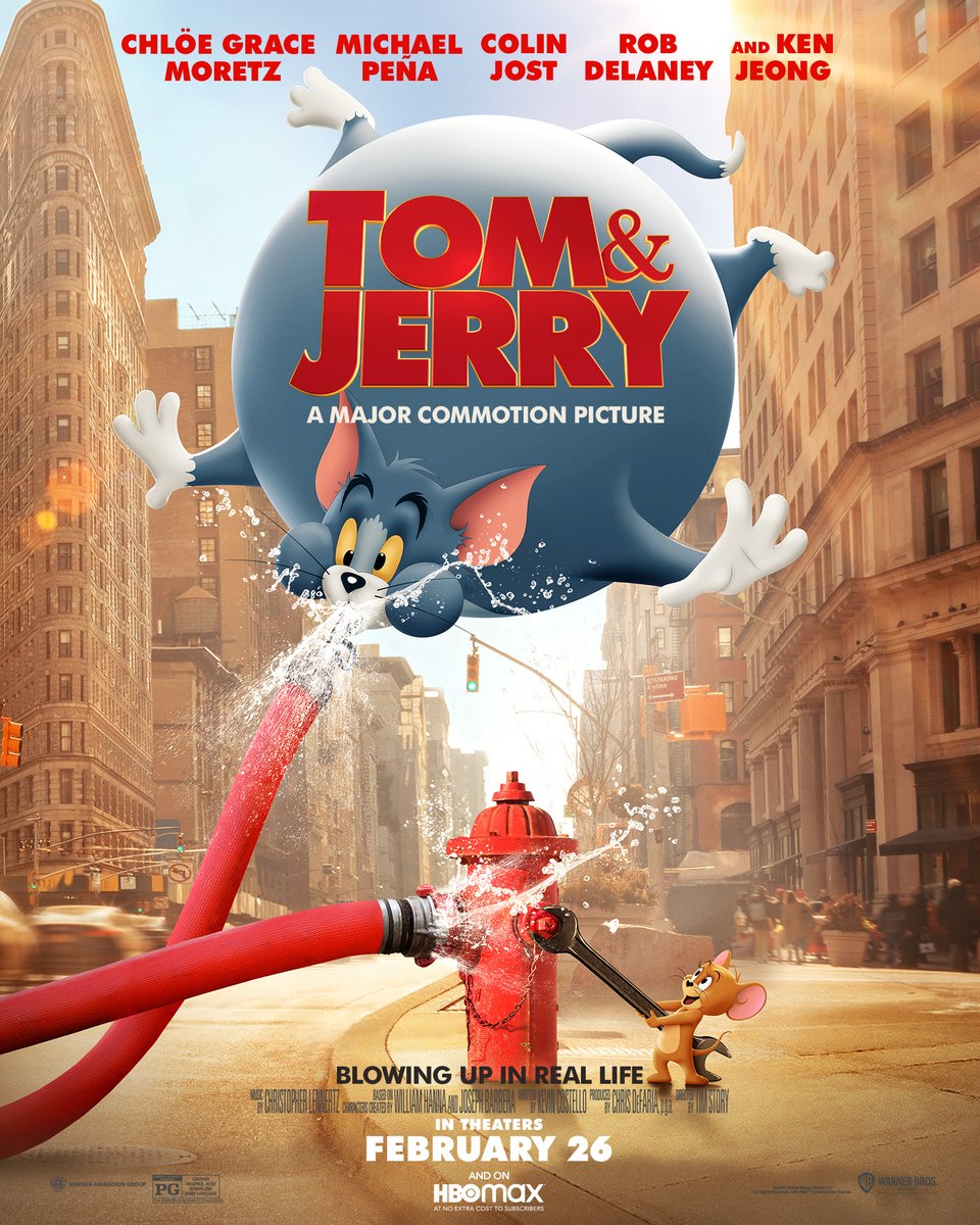Tom And Jerry 2021 Hindi Dual Audio 720p HDCAM 800MB Download