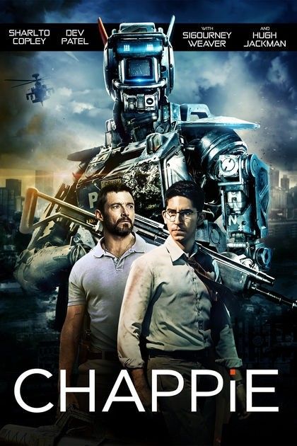 Chappie 2015 Dual Audio 720p BluRay [Hindi ORG + English] ESubs