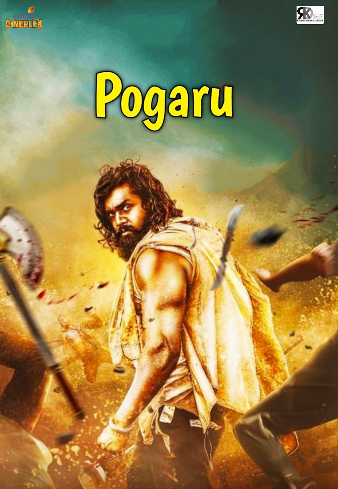 Pogaru 2021 Hindi Dubbed 720p WEB-DL x264 AAC 700MB Download