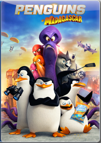 Penguins of Madagascar 2014 Hindi Dual Audio 350MB BluRay ESubs Download