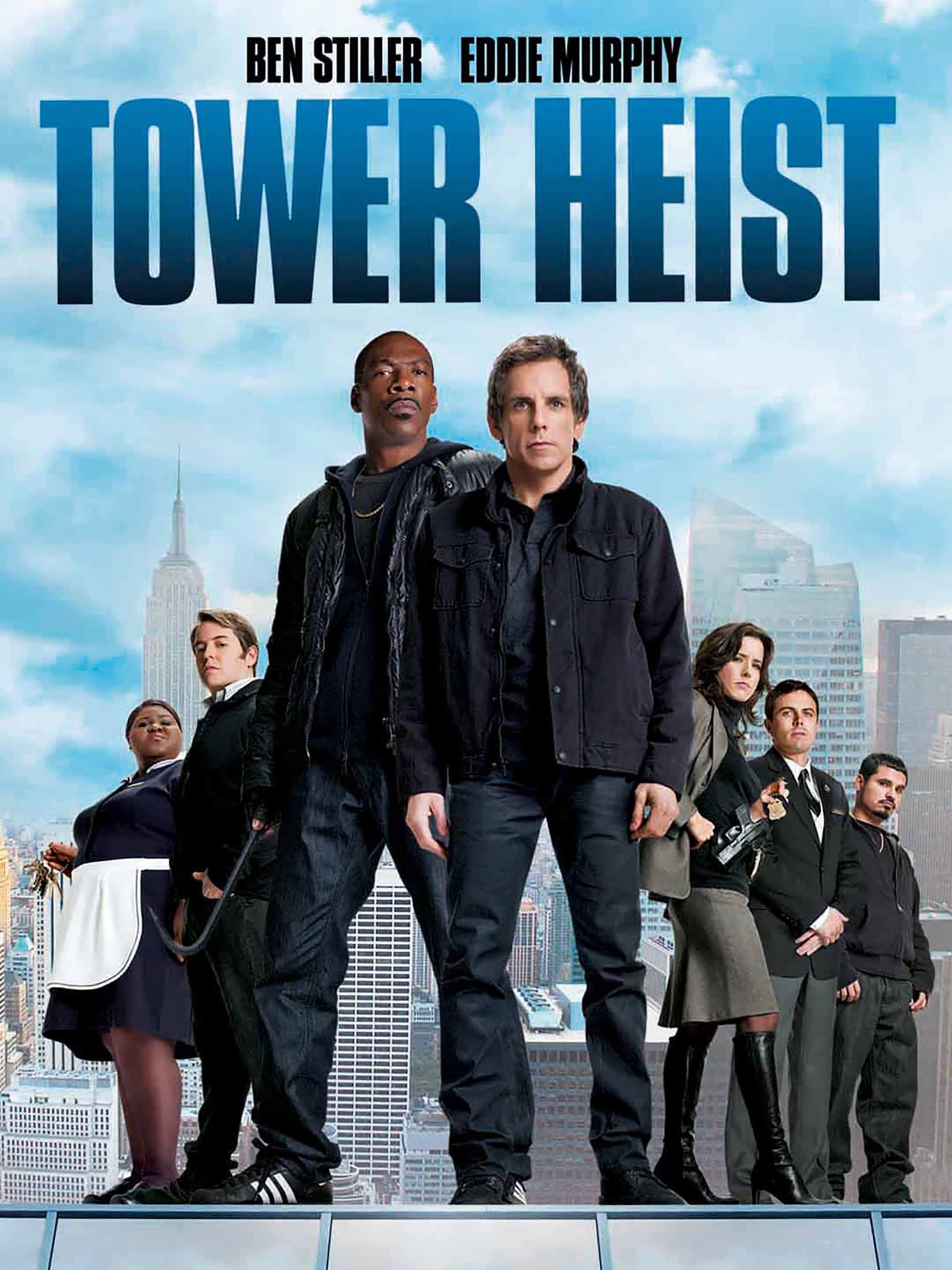 Tower Heist 2011 Hindi Dual Audio 385MB BluRay ESubs Download