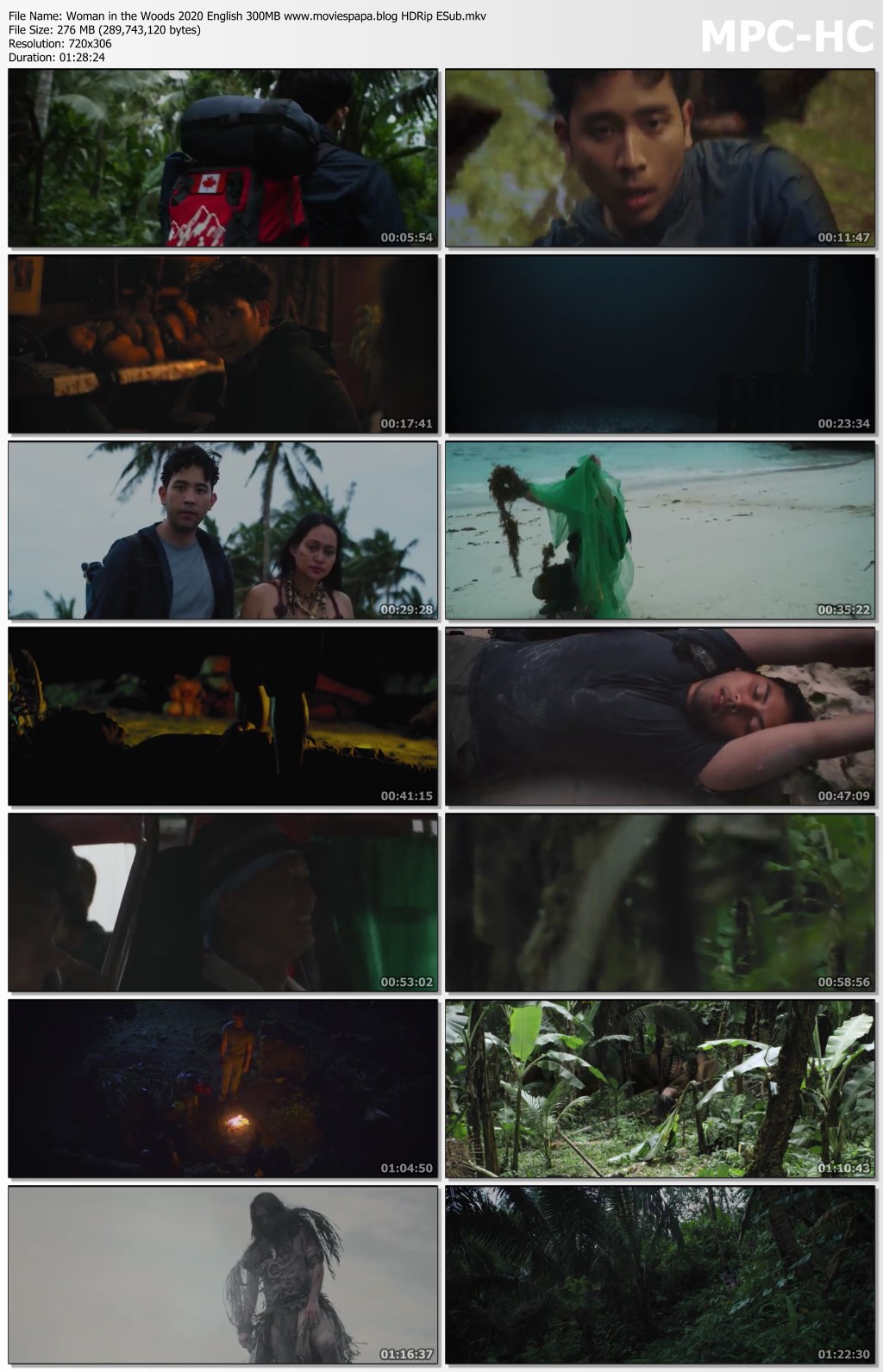 Woman In The Woods English 300mb Hdrip Esub Download