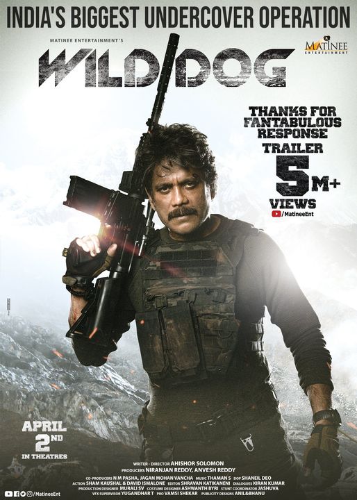 Wild Dog 2021 Hindi Dubbed 720p HDRip 1GB Free Download