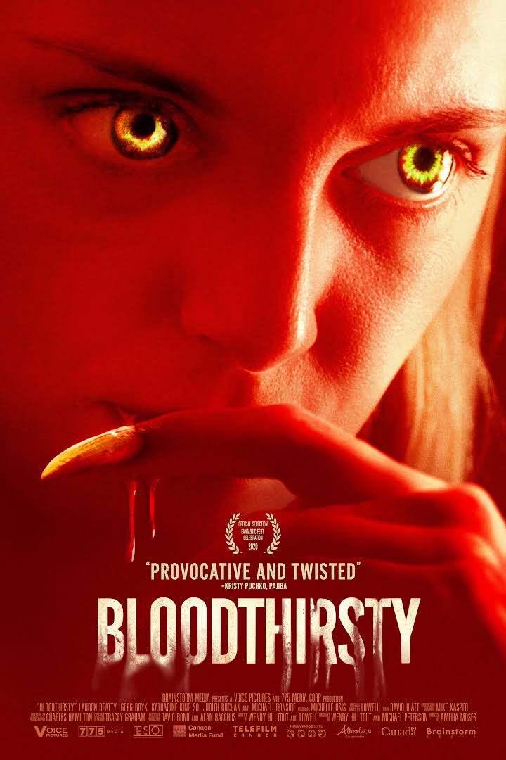 Bloodthirsty 2021 English 720p HDRip 795MB Download