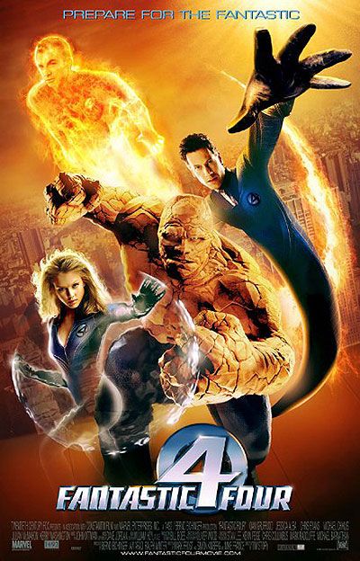 Fantastic Four 2005 Dual Audio Hindi 400MB BluRay 480p ESub Download