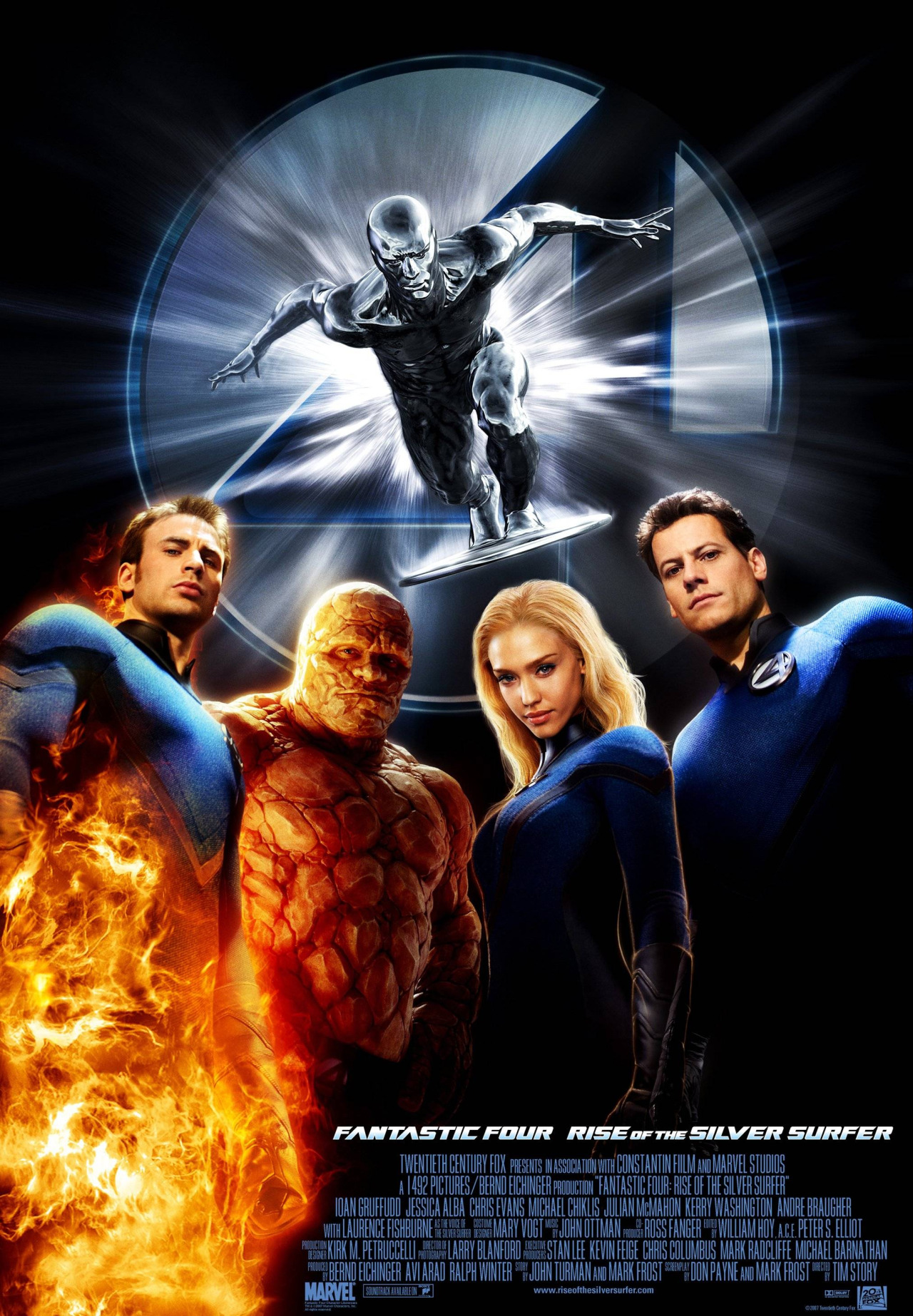 Fantastic 4 Rise of the Silver Surfer 2007 Dual Audio Hindi 300MB BluRay 480p ESub Download