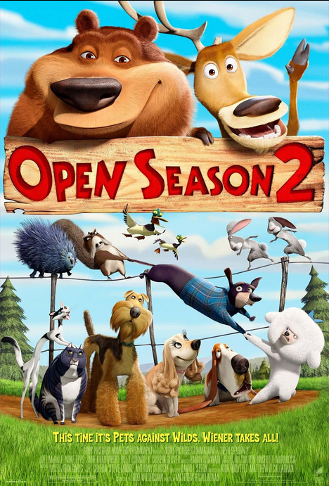 Open Season 2 2008 Hindi Dual Audio 283MB BluRay ESubs Download