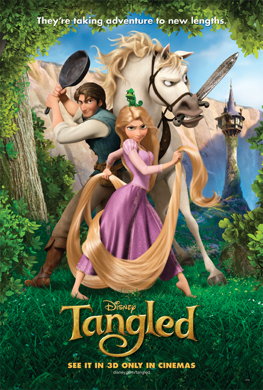 Tangled 2010 Hindi Dual Audio 340MB DSNP HDRip Download