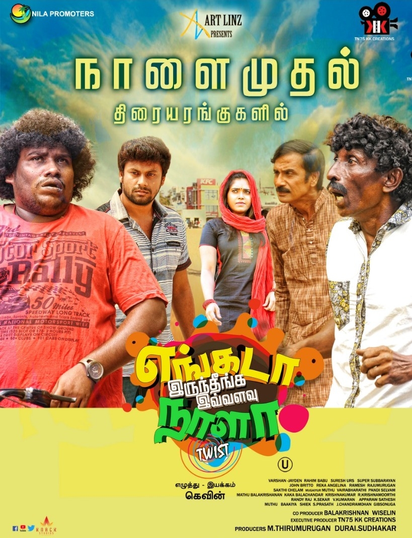 Engada Iruthinga Ivvalavu Naala 2021 Tamil 410MB HDRip ESub Download