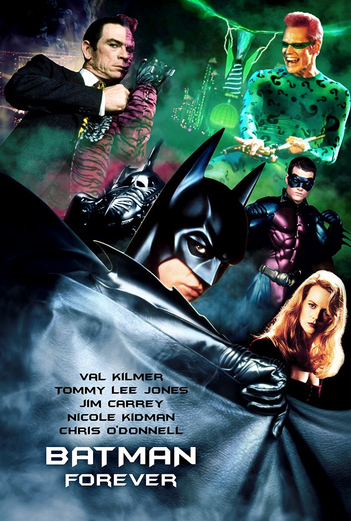 Batman Forever 1995 Hindi Dual Audio 720p BluRay 900MB Download